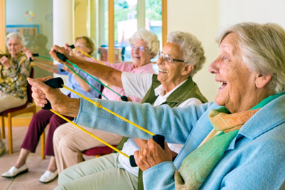 Seniors staying active, enjoying life to the fullest