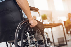 Home care assistance for wheelchair bound individuals